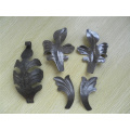 Cast Iron Decorative Leaves flowers  Wrought iron gate  Cast Steel Leaves Ornaments